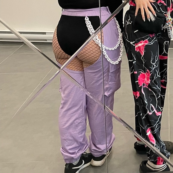 Iheartraves purple chaps 💜 - Picture 2 of 2